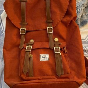 Herschel america backpack burnt orange